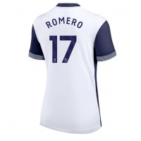 Zenski Nogometni Dres Tottenham Hotspur Cristian Romero #17 Domaci 2024-25 Kratak Rukav